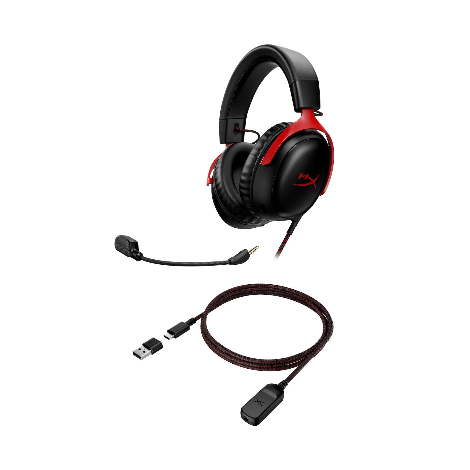 HyperX Cloud III - Gaming Headset - Black-Red