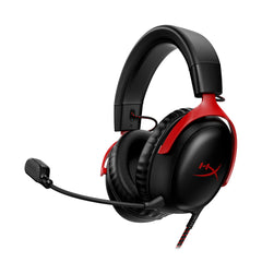HyperX Cloud III - Gaming Headset (Black/Red) - 01