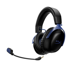 HyperX Cloud III S - Wireless Gaming Headset (Black/Blue) - 04