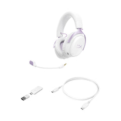 HyperX Cloud III S - Wireless Gaming Headset (Lavender) - 08