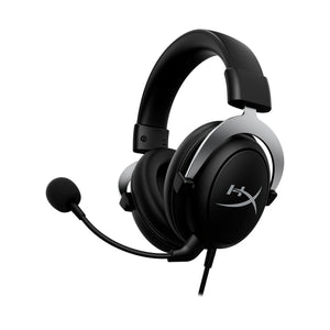 HyperX CloudX gaming headset for Xbox displaying front left hand side displaying detachable microphone