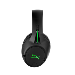 Left facing view of HyperX Cloud Flight Xbox wireless gaming headset