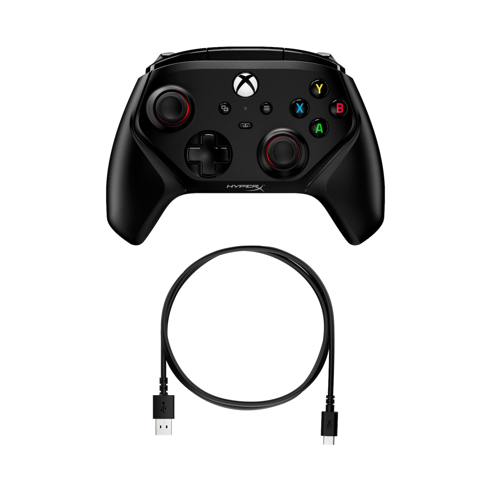Accessories for HyperX Clutch gladiate gaming controller for Xbox including charging cable