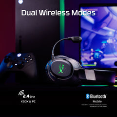 HyperX CloudX Flight 2 - Wireless Gaming Headset (Black) - Xbox - 05