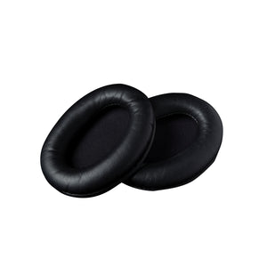 Front view of the spare leatherette ear cushions of the HyperX Cloud Gaming Headset
