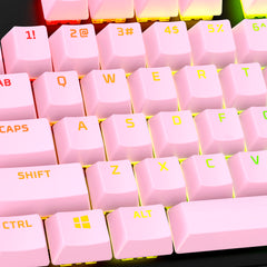 HyperX Full key Set Keycaps - PBT (Pink) - 05