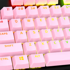 HyperX Full key Set Keycaps - PBT (Pink) - 05