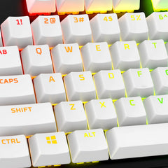 HyperX Full key Set Keycaps - PBT (White) - 05