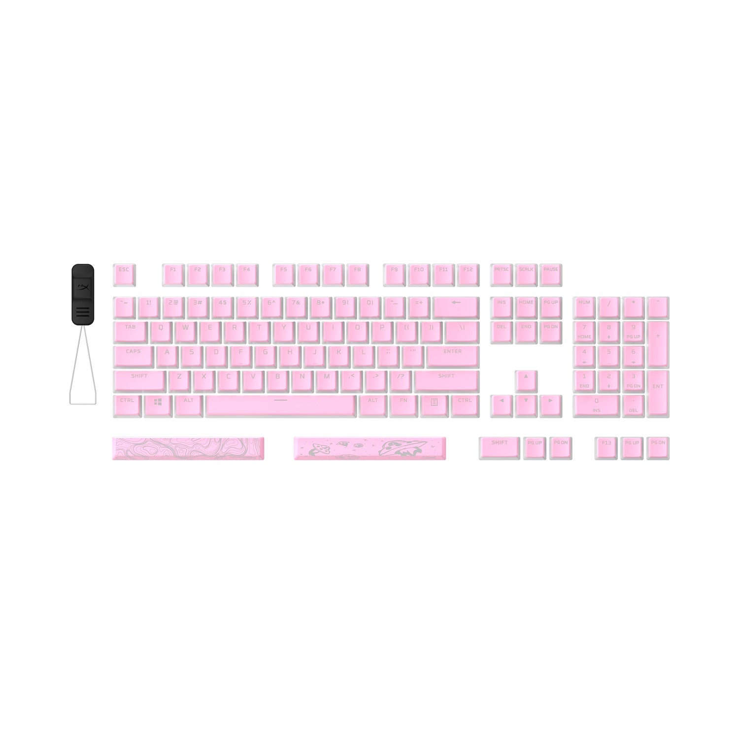 Hyperx Keycaps Custom Pudding Keycaps 2 - Full Key Set – HyperX US