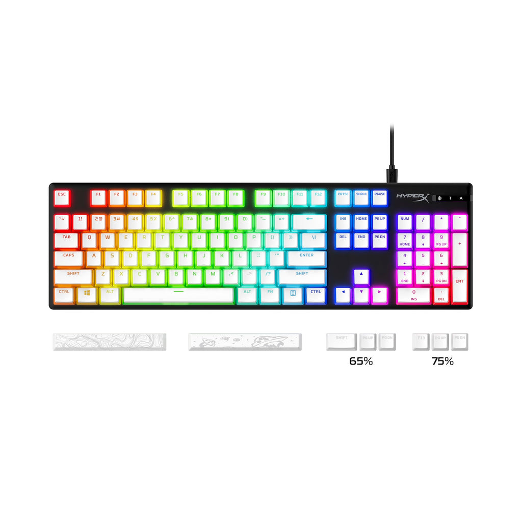 Hyperx Keyboard Keys Pudding Keycaps 2 - Full Key Set – HyperX US
