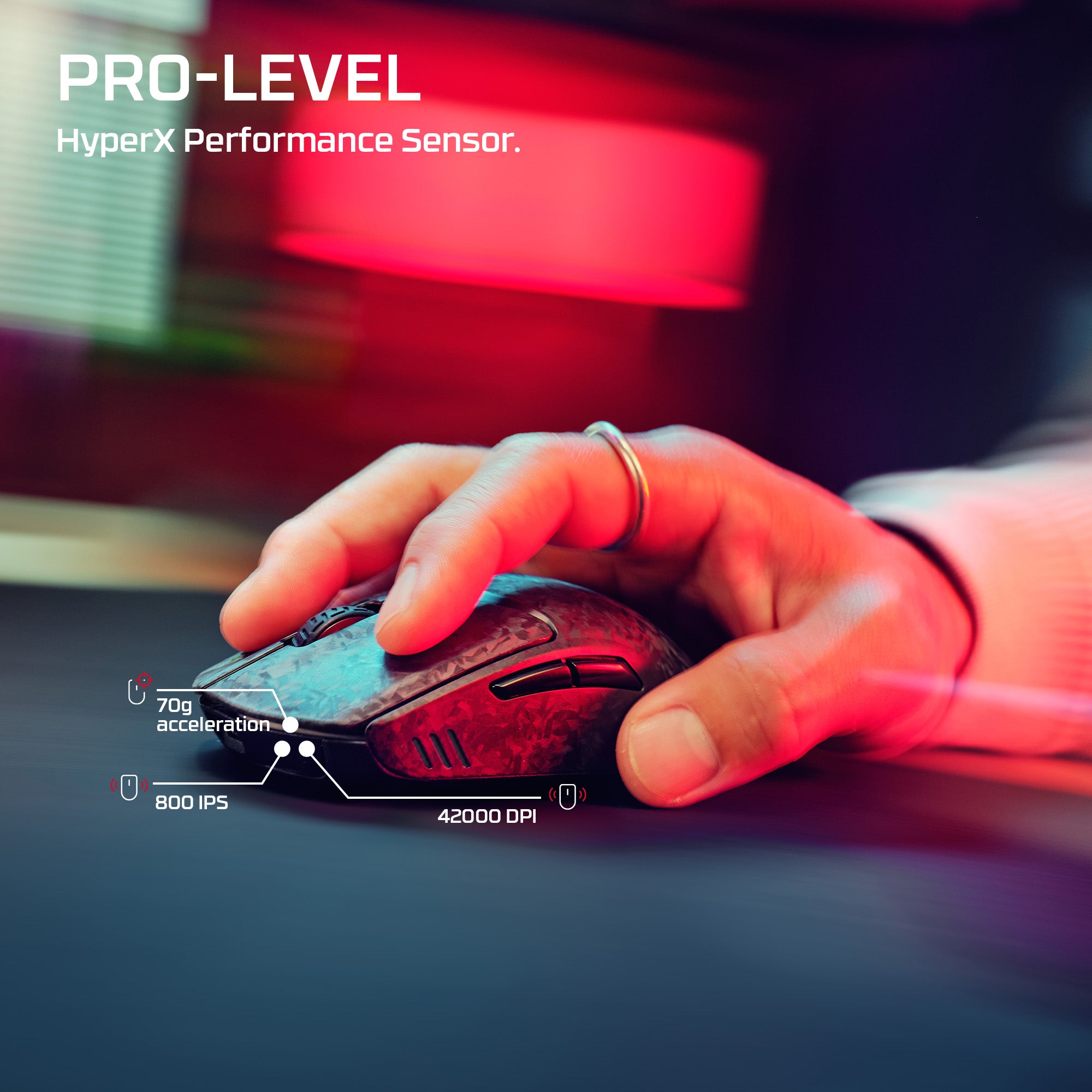 HyperX Pulsefire Haste 3 - Wireless Gaming Mouse - 03