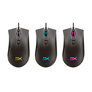 HyperX Pulsefire FPS Pro Gaming Mouse showing RGB Functions