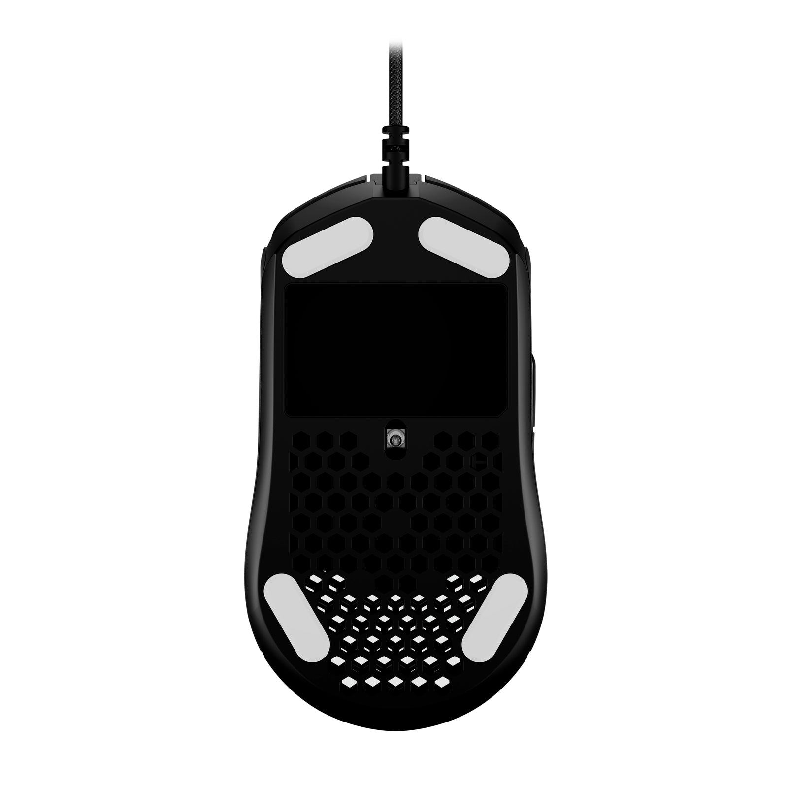 HyperX Pulsefire Haste Black Gaming Mouse bottom view