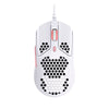 HyperX Pulsefire Haste White-Pink Gaming Mouse, showing top down view
