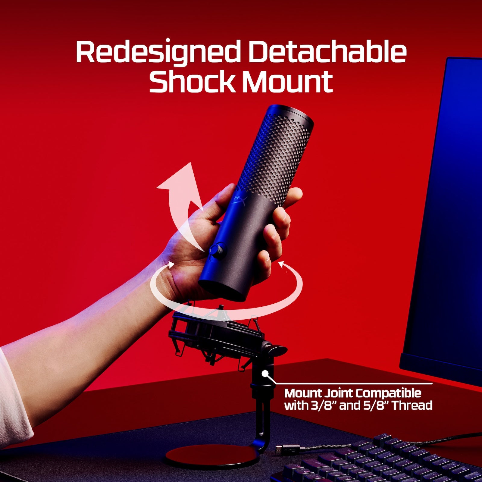 QuadCast 2 S - RGB USB Microphone
