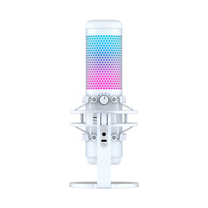 HyperX QuadCast S White RGB USB Condenser Microphone