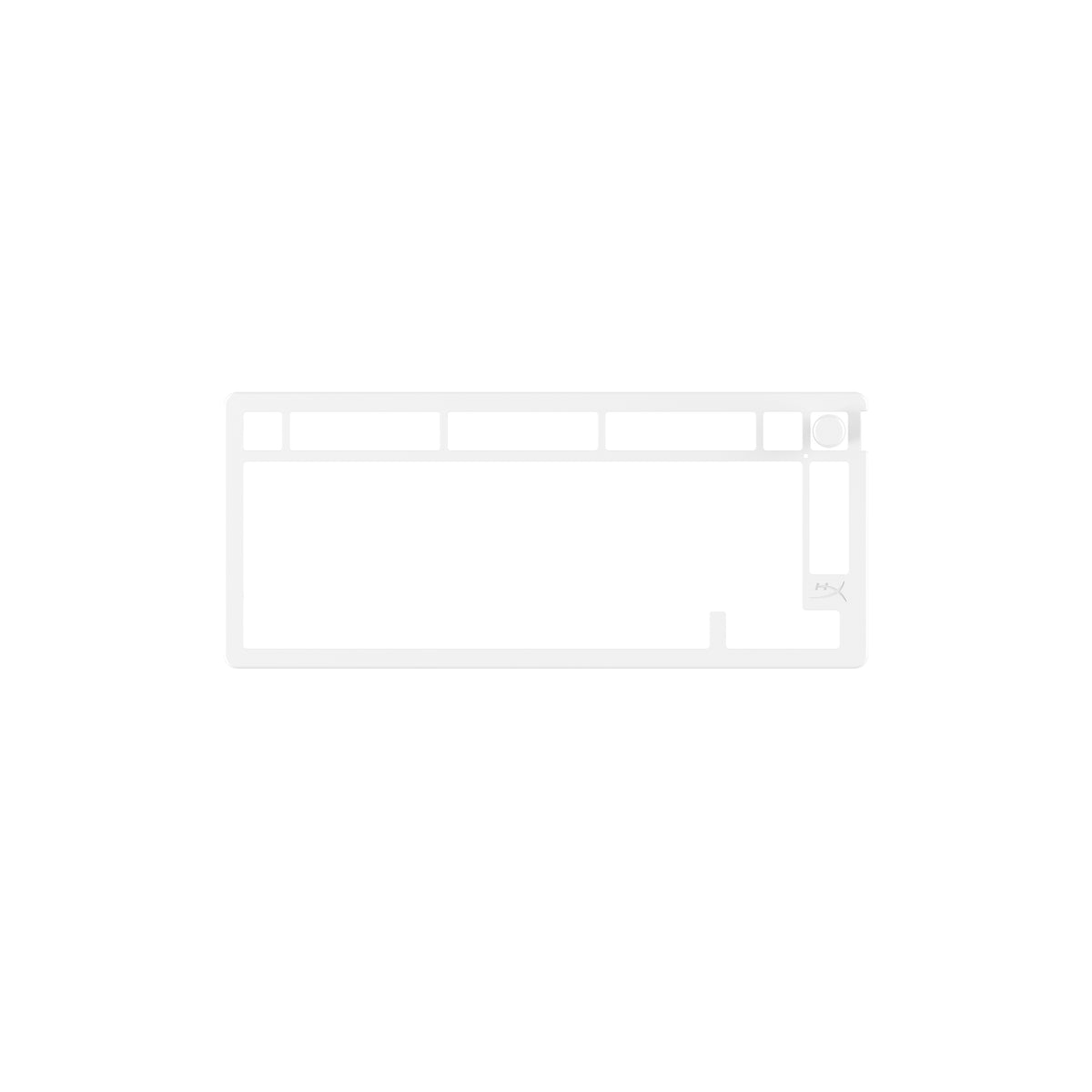 HyperX Alloy Rise Top Plate - White
