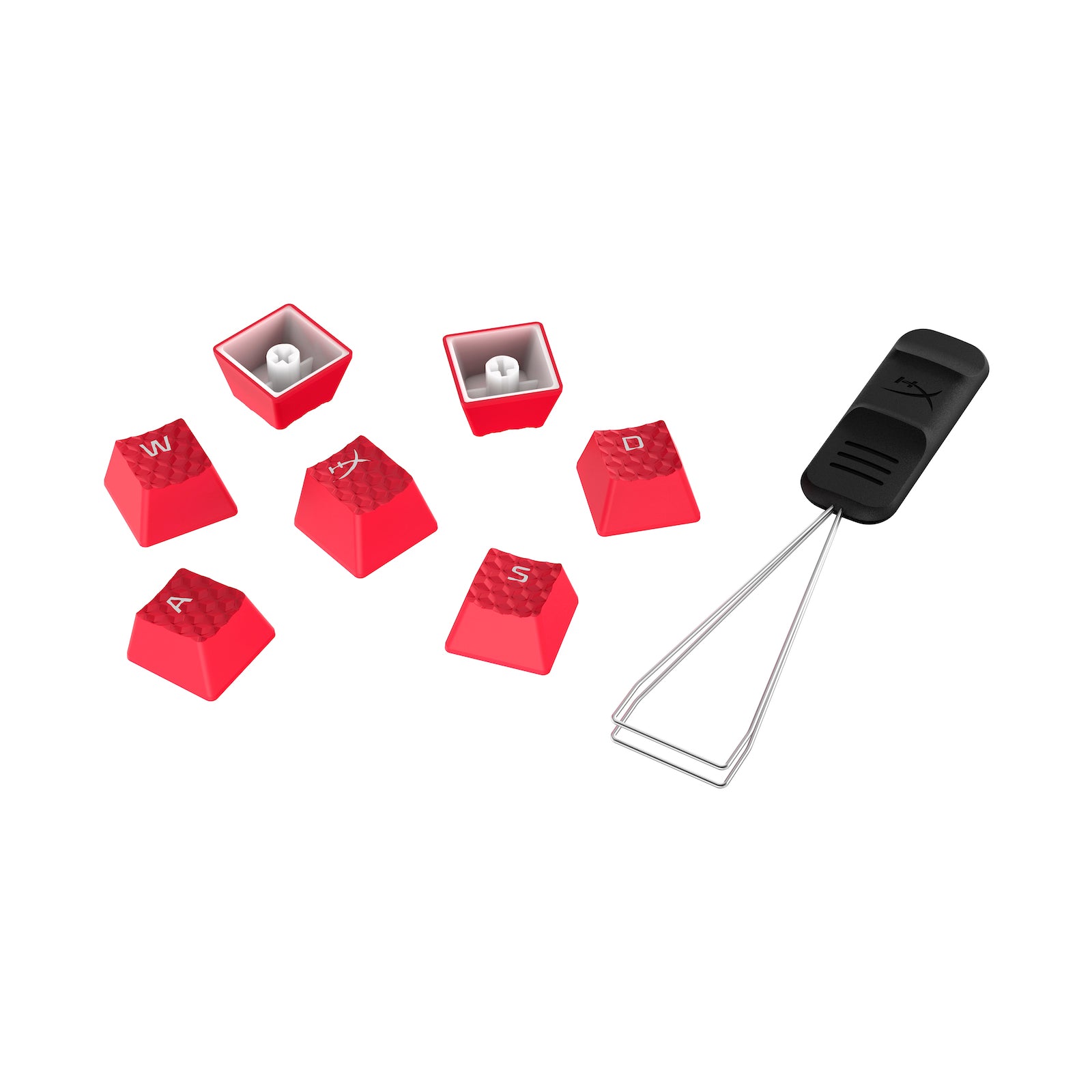 HyperX Rubber Keycaps - Gaming Accessory Kit - Red (US Layout) - 04