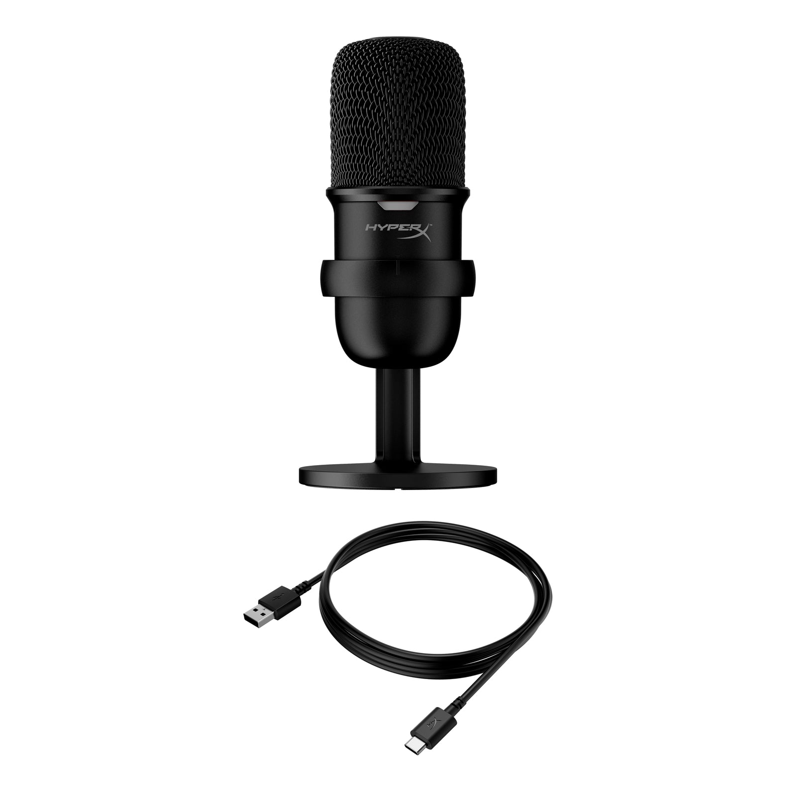 Microfono Gamer Profesional HYPERX SoloCast Streaming Condensador  HMIS1X-XX-BK/G Kingston HMIS1X-XX-BK/G