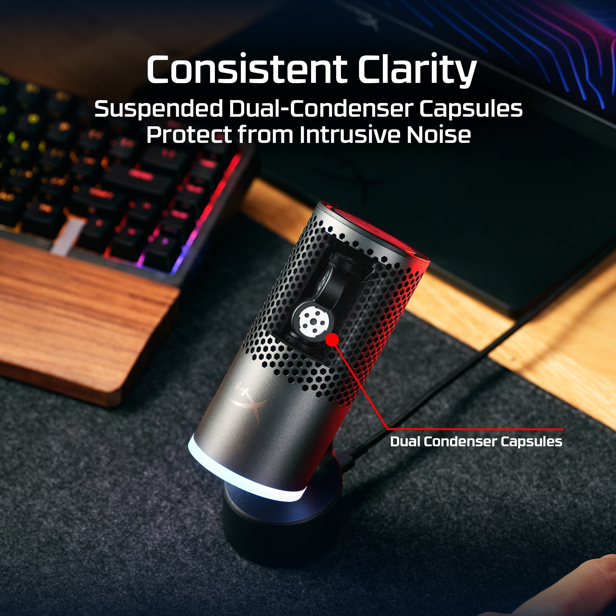 HyperX SoloCast 2 Pro Gaming USB Condenser Microphone - 04