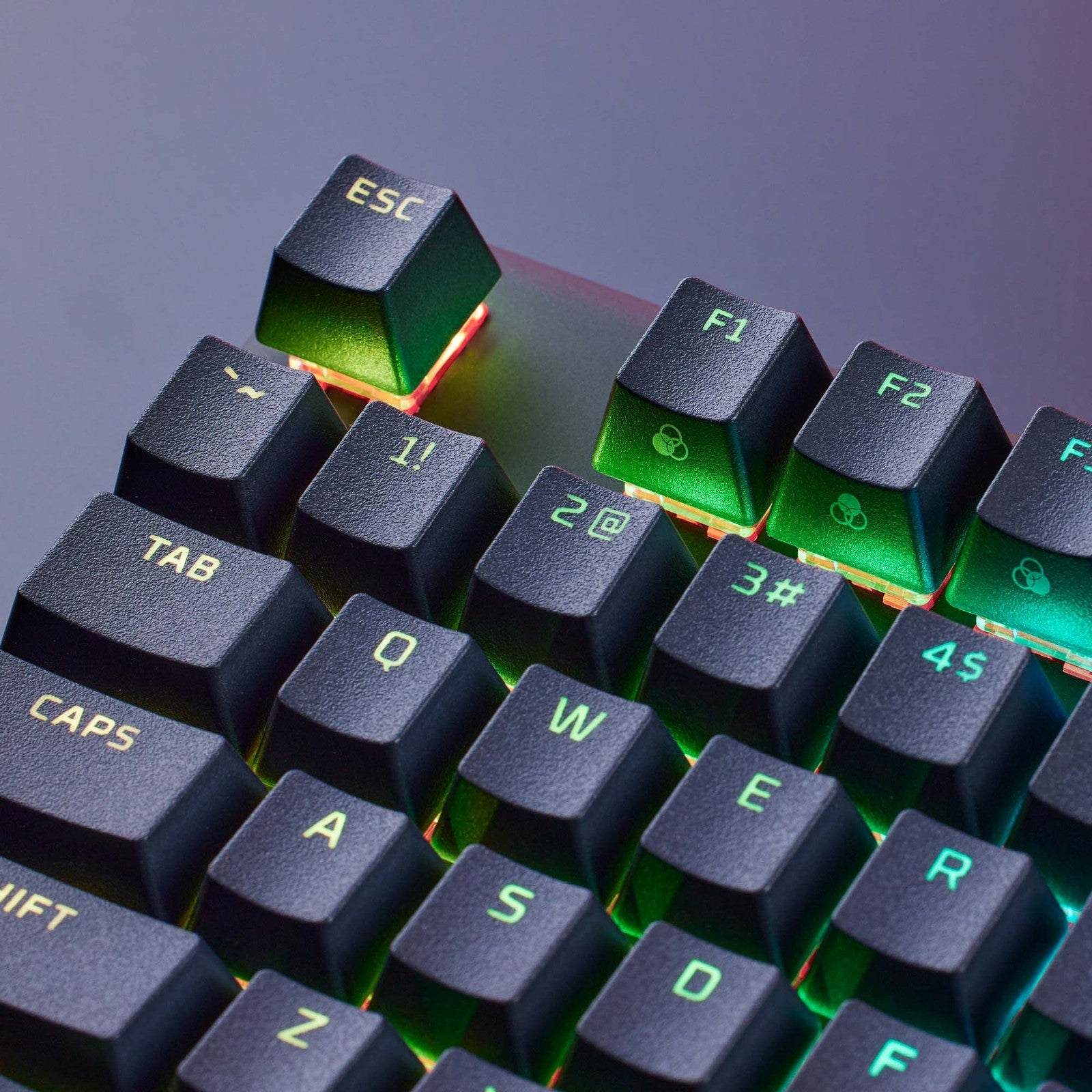 High-quality, durable PBT keycaps