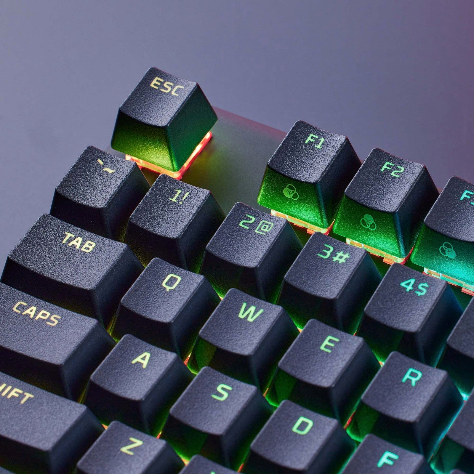 High-quality, durable PBT keycaps