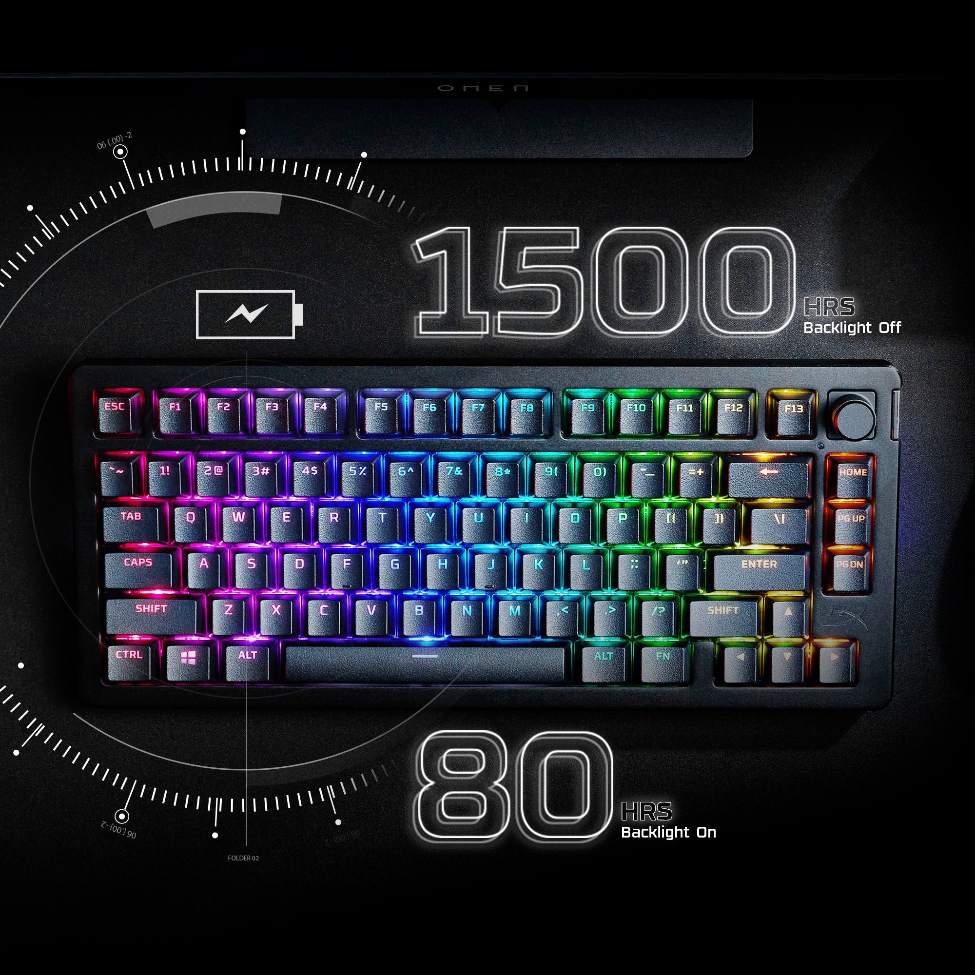 Up to 1500 hours of battery life