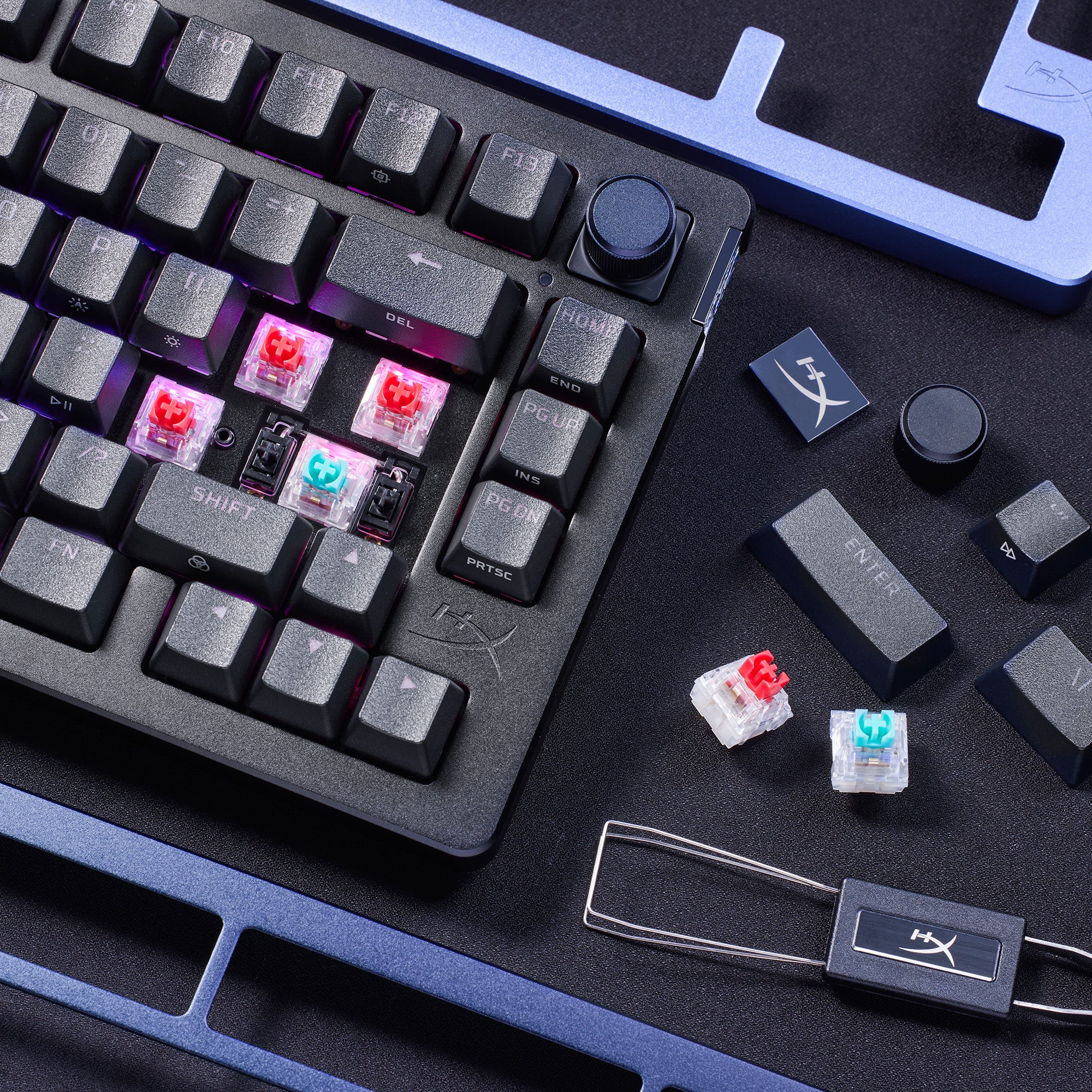 Hot-swappable keyboard