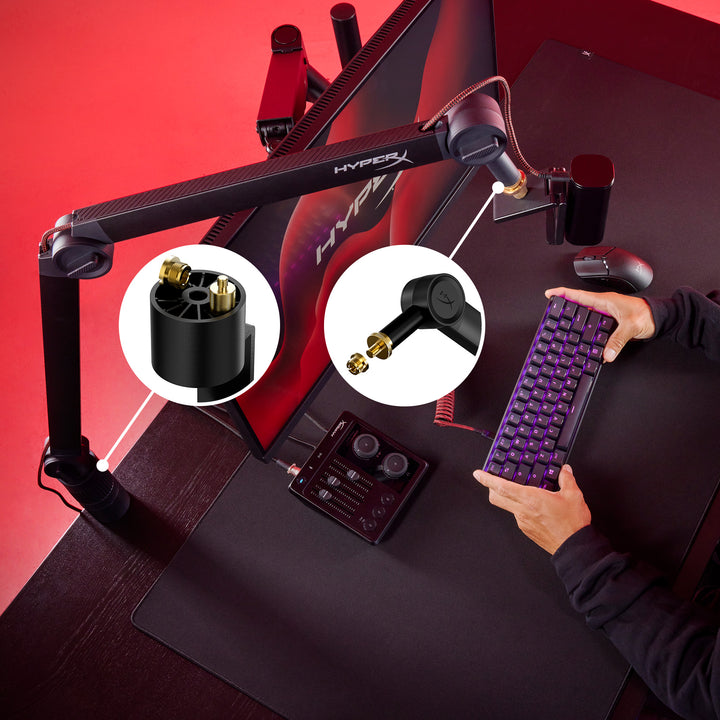 זרוע למיקרופון ומצלמה Caster