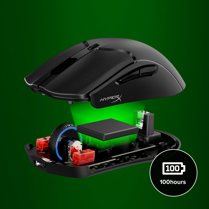 HyperX Pulsefire Haste 2 Mini Wireless Gaming Mouse OPEN BOX with Dual wireless connectivity modes 15 kf 2 hyperx pulsefire haste 2 mini wireless gaming