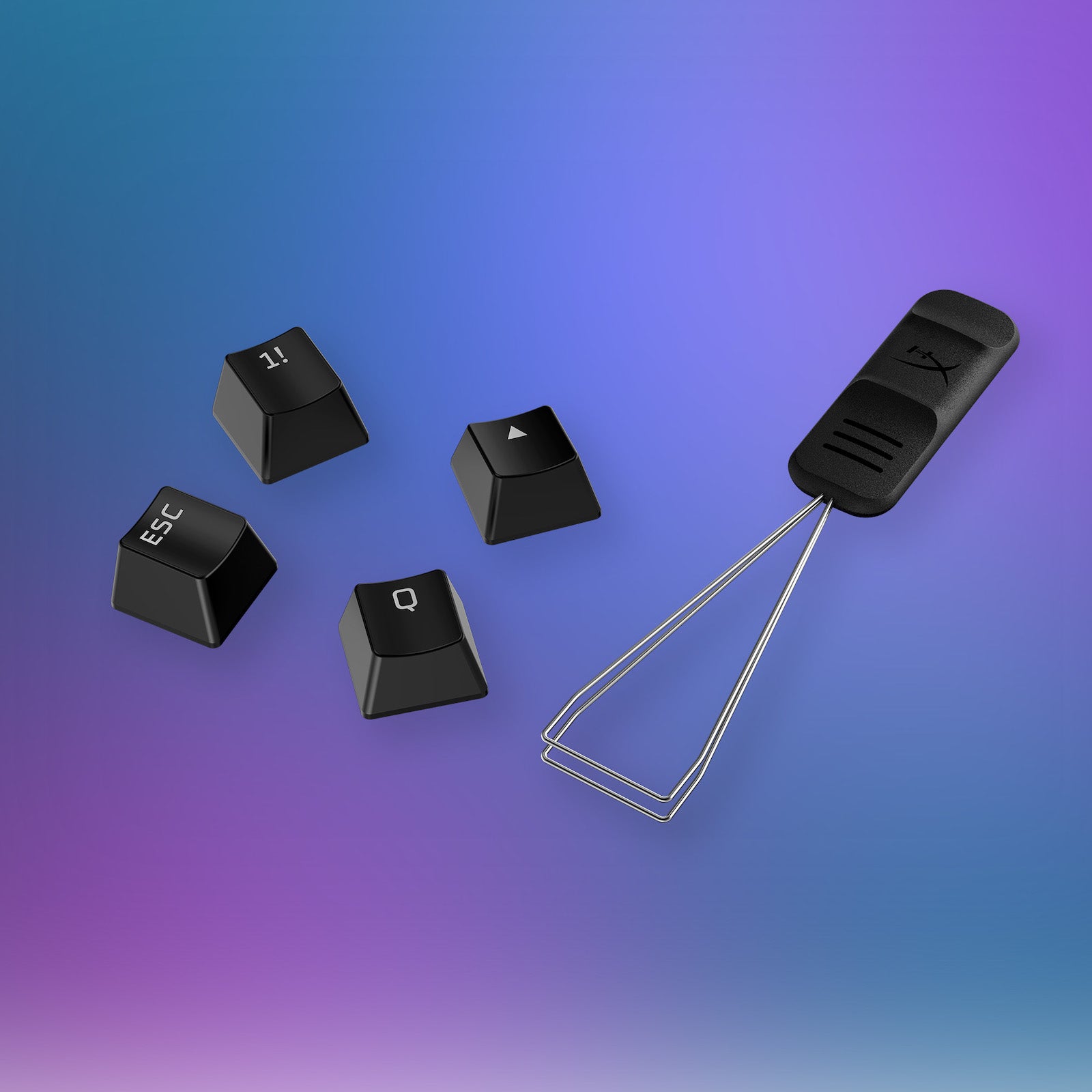 Stylish keycap removal tool included