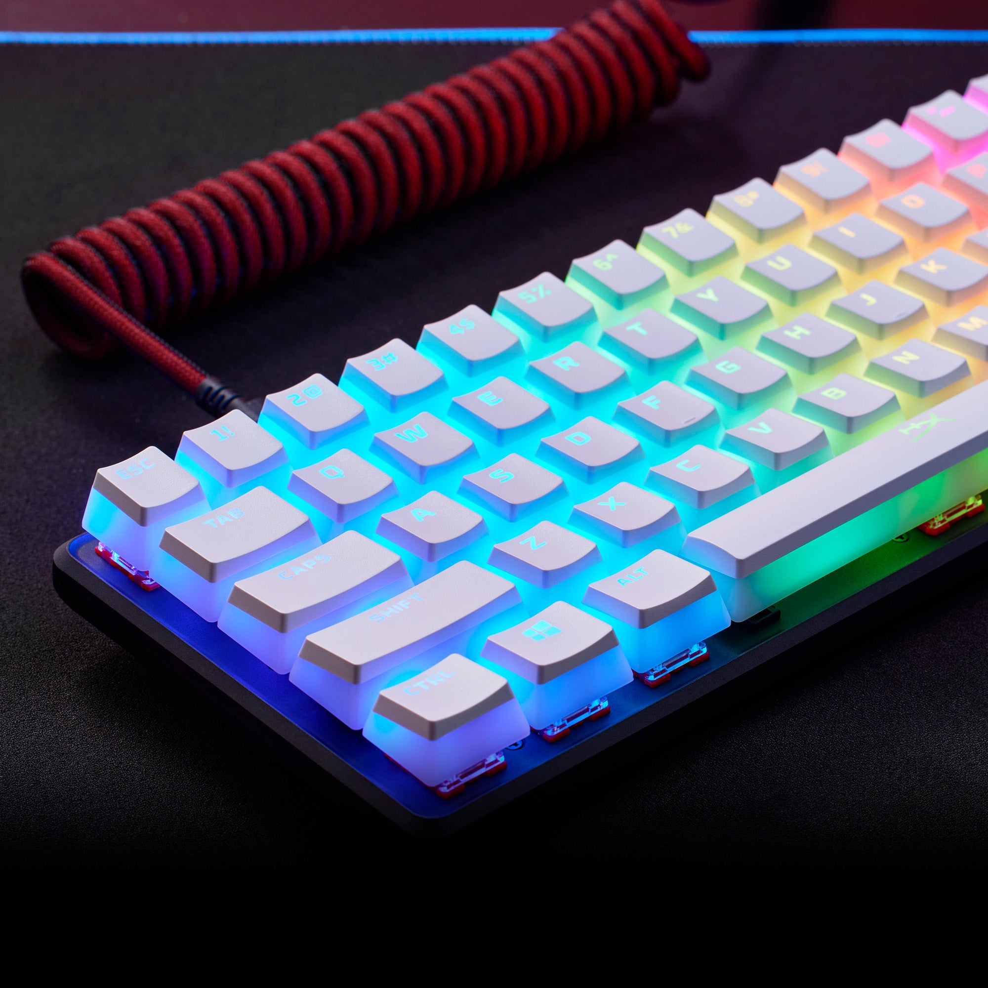 Signature HyperX font.