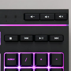 HyperX Bundle - Alloy Core Membrane Keyboard, Pulsefire Fuse Wireless Mouse