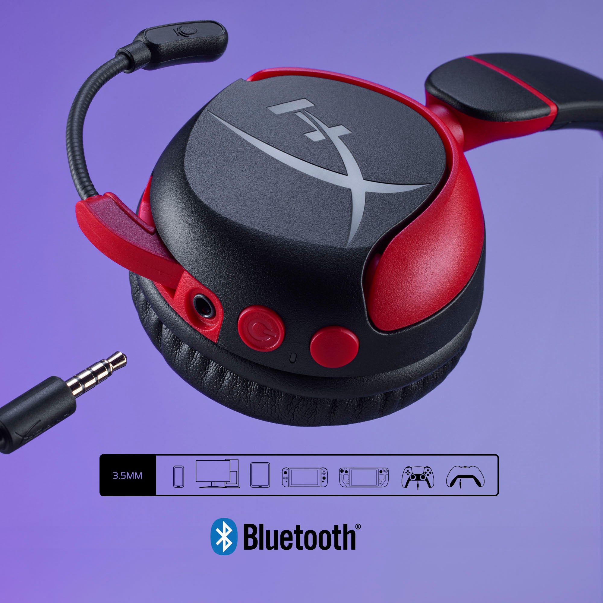 Versatile compatibility via Bluetooth and 3.5 mm