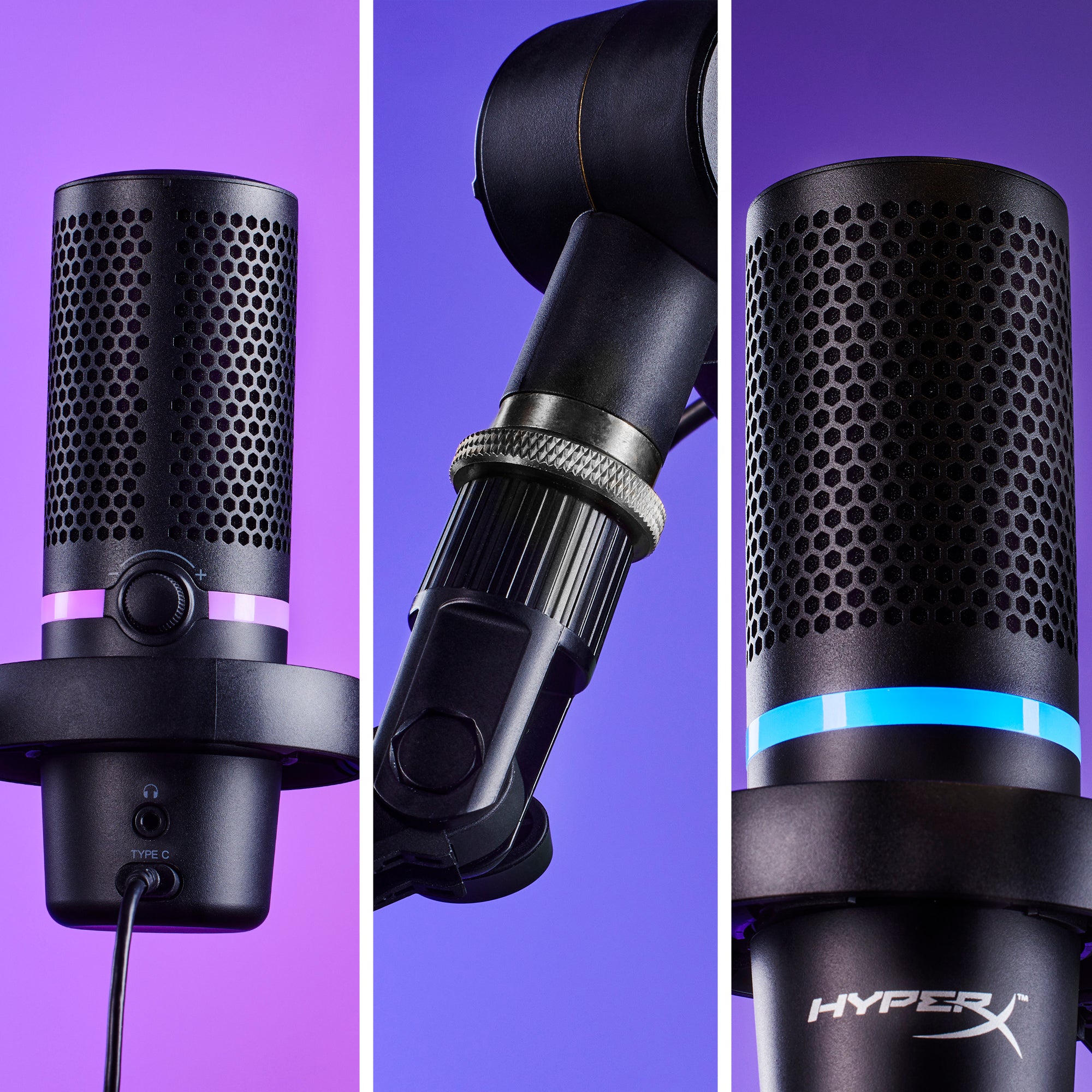 Output jack, mount adapter, & internal pop filter