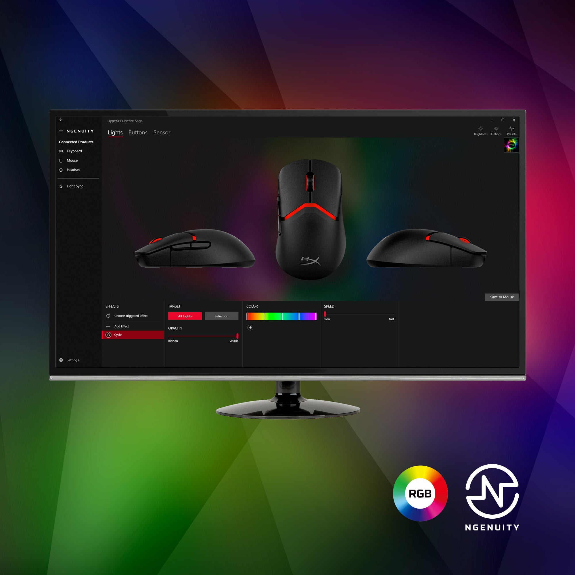Total Customization with NGENUITY Software