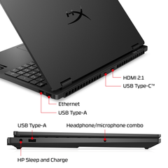 HyperX OMEN 15 inch Gaming Laptop PC 15-gb0261nr - 07