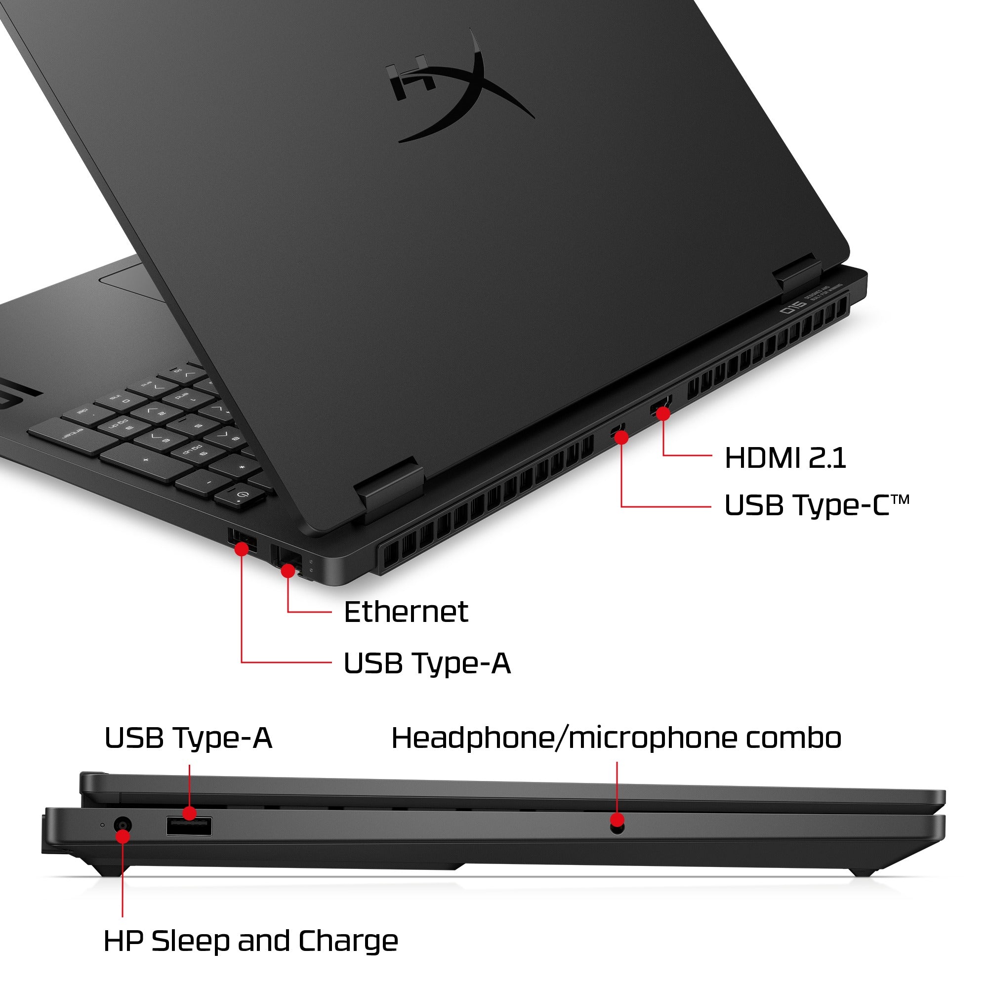 HyperX OMEN 15 inch Gaming Laptop PC 15-ga0711nr - 09