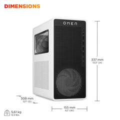 OMEN 16L Gaming Desktop PC TG03-0055t PC - 09