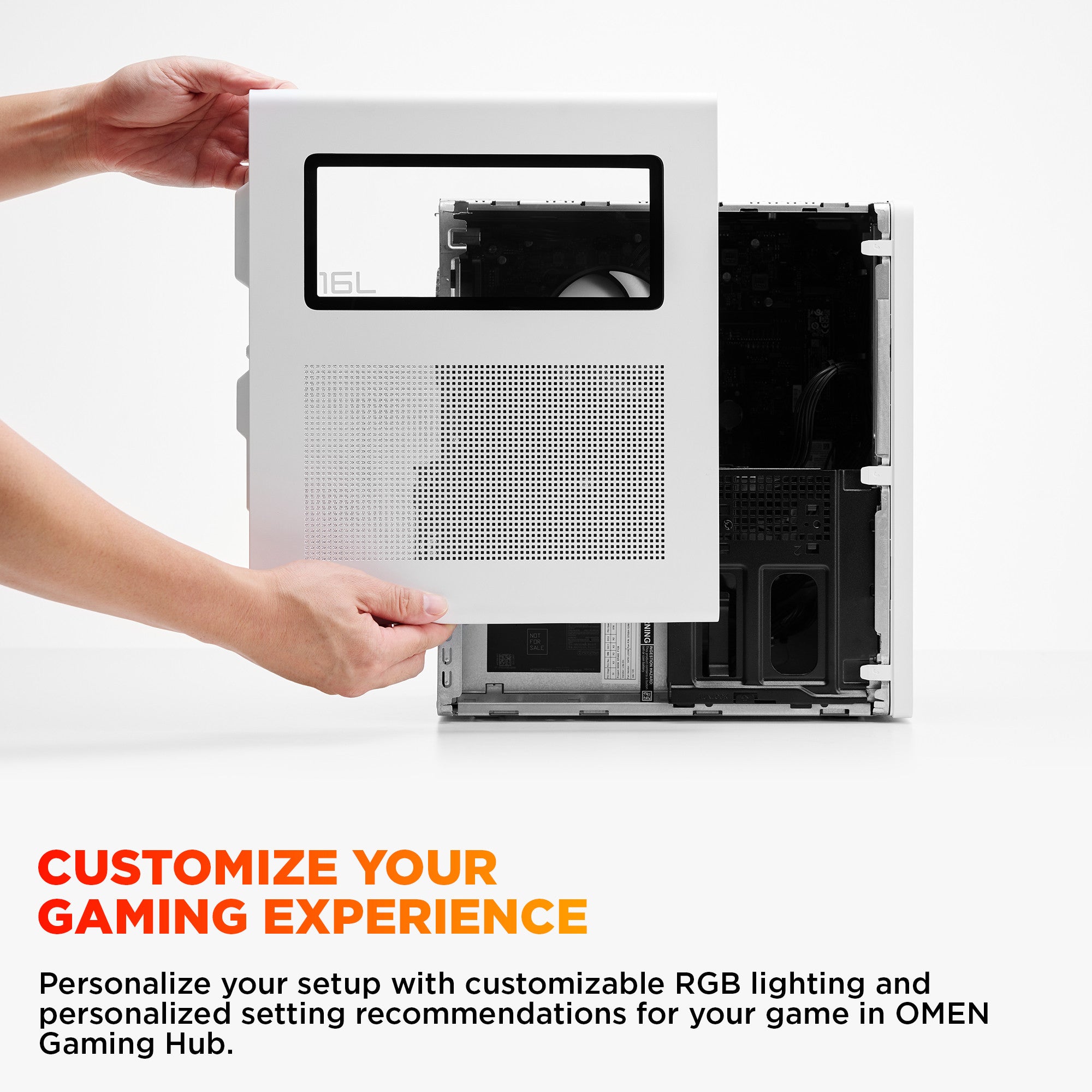 OMEN 16L Gaming Desktop TG03-0085t PC - 03