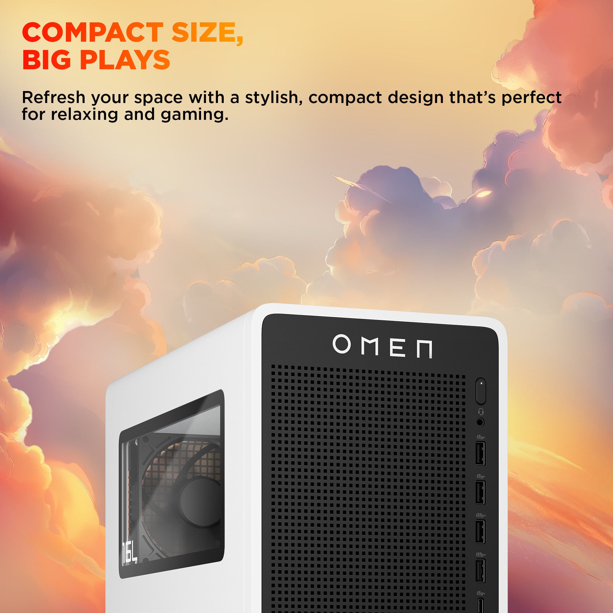 OMEN 16L Gaming Desktop TG03-0085t PC - 04