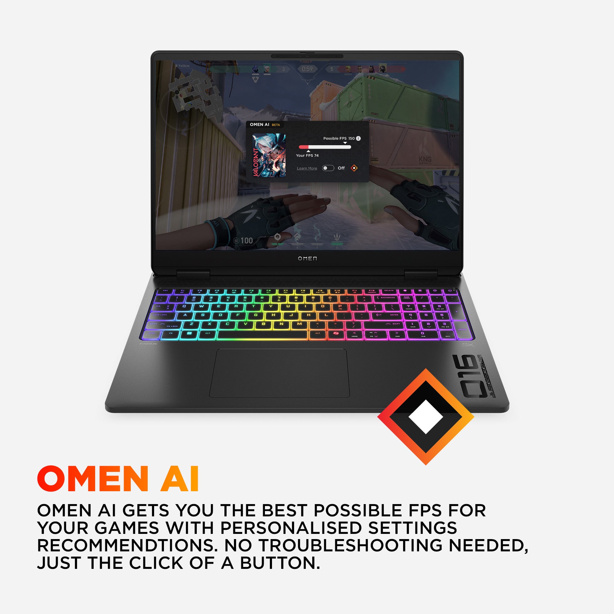 OMEN MAX Gaming Laptop 16-ak0098nr - 08