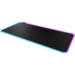 HyperX Pulsefire Mat RGB Mouse Pad – Tapis de souris RGB, XL, Effets  lumineux RGB, Surface en tissu enroulable, Mémoire embarquée, Permutation  de