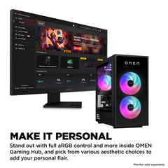 OMEN 35L Gaming Desktop GT16-0066m PC, Windows 11 Home, AMD Ryzen™ 7, 16GB RAM, 1TB SSD, NVIDIA® GeForce RTX™ 4060