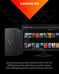 Victus by HP 15L Gaming Desktop TG02-0025m, Windows 11 Home, AMD Ryzen™ 5, 16GB RAM, 512GB SSD, AMD Radeon™ RX 6400