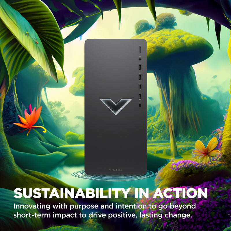 Victus by HP 15L Gaming Desktop TG02-2065t, Windows 11 Home, Intel® Core™ i5, 16GB RAM, 512GB SSD, NVIDIA® GeForce RTX™ 4060