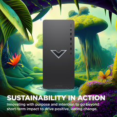 Victus by HP 15L Gaming Desktop TG02-2065t, Windows 11 Home, Intel® Core™ i5, 16GB RAM, 512GB SSD, NVIDIA® GeForce RTX™ 4060