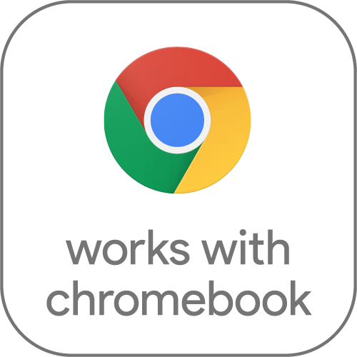 Works with Chromebook Badge